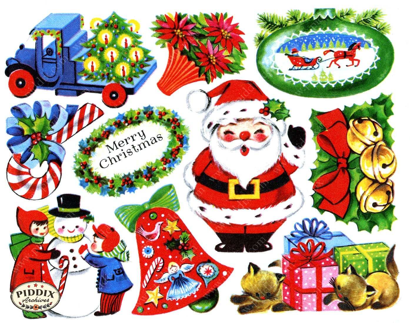 PDXC13358 -- Christmas Stickers - piddix